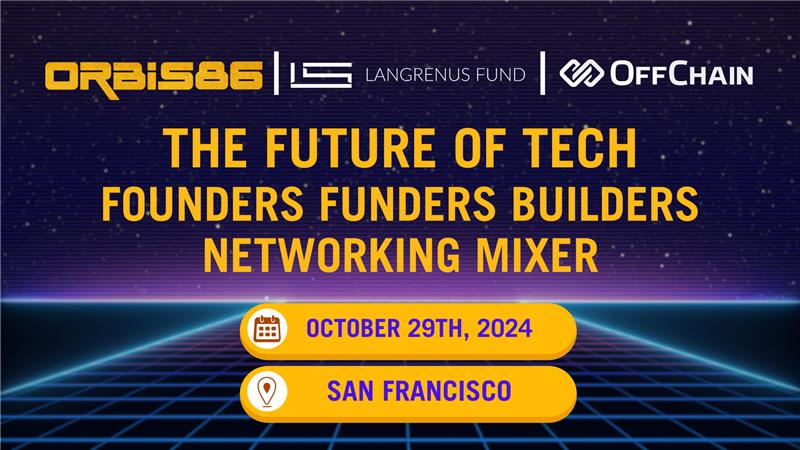 Techcrunch Disrupt: The Future of Tech – Founders Funders Builders Networking Mixer